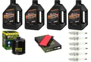 Oil Change Kit Honda Valkyrie 1500 Tune Up 10W40 4 Quarts Oil Filter Spark Plug