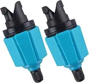 Homoyoyo Versatile Inflation Adapter Set 2 Pcs for Paddle Board Kayak and Inflatable Boats Pa66 30% Material