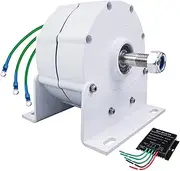 12000W Low RPM Permanent Magnet Wind Turbine Generator, Motor DIY for Home Use Wind Turbine and Water Turbine(48V-220V)