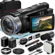 NBD 4K Video Camera Camcorder, 48MP Vlogging Camera for YouTube 16X Digital Zoom