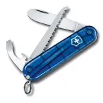 【VICTORINOX 瑞士維氏】瑞士刀 MY FIRST VICTORINOX H-透藍(0.2373.T2) 墊腳石購物網