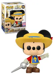 Funko POP! Disney The Three Musketeers #1042 Mickey Mouse - 2021 FunKon (SDCC) Limited Edition - New