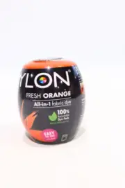 Dylon Washing Fabric Clothes Dye pod Fresh Orange 350g