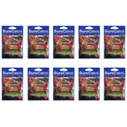 10x Surecatch Whiting Rig Hooks and Lumo Beads Size 4