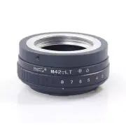 Tilt Lens Adapter for M42 Screw Lens to Leica T L CL SL TL2 Camera
