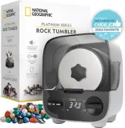 National Geographic Professional Rock Tumbling Kit Patent Pending Rock Polishe
