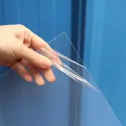 5 Pack 12x12x.02” Clear Plastic Sheet, Plexiglass Craft Plastic Sheets PET Fl...
