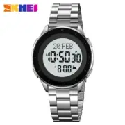 SKMEI Men Watch Muslim Prayer Wristwatch Qibla Time Reminder Male Digital Watch