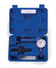 Long Range Dial Indicator Test Set with Magnetic Base CEN-3D101 Brand New!