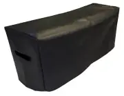 Black Vinyl Cover for a Benedict Amplification Ouroboros 100W Head w/Piping