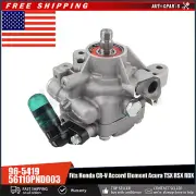 Power Steering Pump For 2006 - 2007 Honda CR-V Accord Element Acura TSX RSX RDX