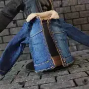 1/12 Scale Soldier Male Denim Coat Model For 6'' Figure