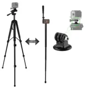 68" Inch Camera Tripod To Monopod for All GoPro HERO SERIES 3,4,5,6,7,8,9,10