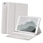 Keyboard Case for iPad 9th/8th/7th Generation 10.2 Inch Gray White
