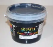 Aquatex BLACK Professional Craft Fabric Paint Screen Print Ink 1Kg 1 litre