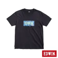 在飛比找Yahoo奇摩購物中心優惠-EDWIN 電路板BOX LOGO印花短袖T恤-男-黑色