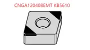1PCS ORIGINAL INSERTS CNGA120408EMT KB5610