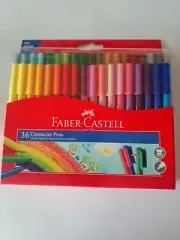 Faber-Castell Connector Pens Marker Texta Wallet of 36