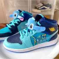 在飛比找Yahoo!奇摩拍賣優惠-Air Jordan 1 Mid Fly (Gs)冰藍鴛鴦中