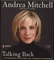 Talking Back by Andrea Mitchell Audiobook 5 CDs Abridged Penguin 2005