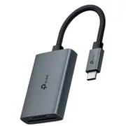 TP-Link UA440C USB-C 2-in-1 SD & microSD Card Reader 5 Gbps USB 3.0 Type-C / Support UHS-II 312 MB/s & Dual Card Reading Simultaneously [UA440C]