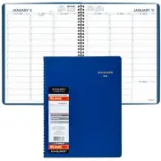 2026 At-A-Glance 70-940-20 Weekly Appointment Book, 8-1/4 x 11", Blue Cover