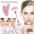 2 in 1 Natural Face Massage Roller Gua Sha Scraping Board Facial Massager Tool