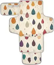 Reusable Changing Pads for Baby with Tissue Pocket Waterproof Changing pad for Baby with Built-in Pillow
