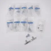 10 Pack Amerock BP36646PN St Vincent 3" Cabinet Drawer Pulls Polished Nickel