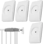 Kuehssn Baby Gate Wall Saver - Pressure Mounted Gates 4X | Anti-Slip Children Safety Protector, Home Doorstop Kit, for Doorway