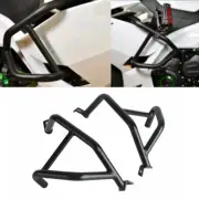 Black Engine Guard Crash Highway Bar Protector Bar For Kawasaki Ninja 250 400 18