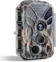 BLAZEVIDEO Game & Trail Camera HD 4K 30fps Video & 32MP Photo with 100ft Night Vision Motion Activated 0.1s Trigger Speed Waterproof for Home Security, Outdoor Wildlife Scouting