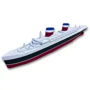 USS United States Model Ship 1 Ft Long Assembled Titanic Toys For Kids
