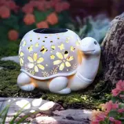 Solar Garden Outdoor Lights, Turtle Outdoor Statues Garden Decor, Solar