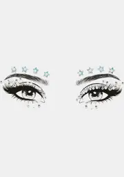 Holographic Heaven Star Face Gems