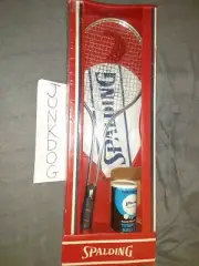 Vintage Pancho Gonzales Spalding Pro Champ Tennis Set Tennis Racket Balls Cover