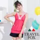 夏之戀TRAVEL FOX大女長版三件式泳衣-C15717