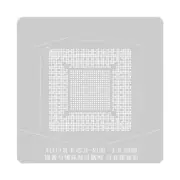 Direct heating 1301x130 BGA Reballing Stencil Platform For AMD GPU A1419 A13E