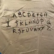 Rubies Stranger Things Netflix Alphabet Wall T Shirt