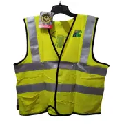 OccuNomix Flame Resistant Modacrylic Safety Vest Medium ANSI FAA Drone Pilot