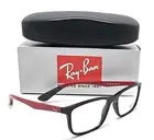 Ray-Ban RX7129II 2475 Black Frames Reading Glasses/Bifocal/Progressive Lenses