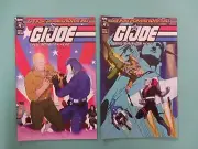 2x GI JOE SATURDAY MORNING ADVENTURES Comic # 4 ~ Variant A B ~ IDW ~ 2022