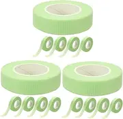 minkissy 3sets Professional Lash Extension Tape 9 Meter/roll Non-woven Comfortable Eyelash Tape for Lash Techs 5rolls*3