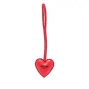 [Moschino] Moschino Heart-shaped Keyring ONE SIZE RED