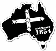 Eureka Australian Continent Sticker Aussie Car Flag 4x4 Funny Ute