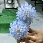 1.79LB New Find Blue PhantomQuartz Crystal Cluster MineralSpecimen