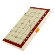 Portable Xiangqi Chinese Chess Set Foldable Board Game Chess
