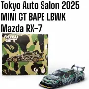 Tokyo Auto Salon 2025 MINI GT BAPE LBWK Mazda RX-7 LB Super Silhouette NEW F/J