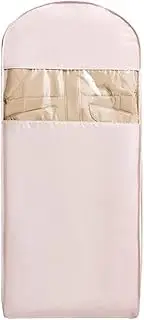 [WRIBZD] Down Compressed Dust Cover Hanging Bag Household Clothes Bag Storage Visible Bag with Clothes Zipper C9u5