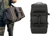Military Tactical Backpack 3-In-1 Backpack Duffle Bag Messenger Pack-Black